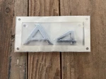 Genuine Audi Nameplate 8eo 853 741 2zz A4. Fixed Price $24.95.