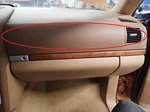 08 09 10 Cayenne: Right Dash Panel W/ Vent, Leather; Havanna Beige Ts. Fixed Price $57.75.