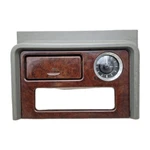 02-06 Cadillac Escalade Center Console Bezel & Clock Woodgrain Trim Gray. Fixed Price $74.95.