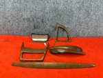 Bmw 08-13 E82 E88 Dash Door Console Fine-wood Trim Walnut Light Set Oem B14. Fixed Price $249.99.
