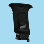Left B-pillar Seat Belt Trim Black Oem 06-12 Bentley Continental Flying Spur. Fixed Price $49.95.