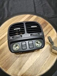 04-09 Jaguar Xj8 Vdp X350 X358 Rear Center Console A/c Dual Vent W/ Switches Oem. Fixed Price $46.55.