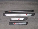 10-16 Audi S4 S-line Set Of 4 Front & Rear Door Scuff Sill Plate Trim Panel Oem. Fixed Price $86.75.