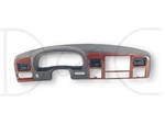05-07 Ford F250 F350 Lariat Dash Bezel Radio Cluster Panel Black W/ Wood Trim. Fixed Price $390.00.