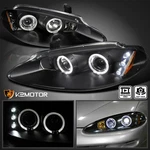 Black Fits 1998-2004 Dodge Intrepid Led Halo Projector Headlights Lamps L+r. Fixed Price $182.38.