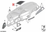 Bmw Oem 14-16 228i Dash-speaker Cover Grille Grill 51459205402. Fixed Price $83.23.