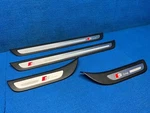 2009-2017 Audi Q5 Front Rear Door Sill Scuff Plate Trim Cover Set S-line Oem. Fixed Price $89.99.