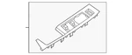 Genuine Ford Door Window Switch Bezel Ml3z-14528-bc. Fixed Price $53.20.