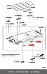 Genuine Register, Roof Side Air Outlet, 6298560021b0 For Toyota 62985-60021-b0. Fixed Price $43.34.