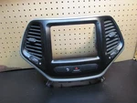 Center Dash Radio Bezel With Vents Fits 14-18 Jeep Cherokee Oem. Fixed Price $103.53.