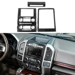 3pcs Center Console Dash Cover Panel Trim Kit For Ford F150 2015-2020 Black Wood. Fixed Price $62.99.