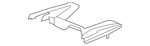 Genuine Honda Seat Track Cover 81195-scv-l00zc. Fixed Price $22.14.