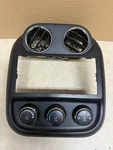 10-16 Jeep Compass Patriot Center Radio W/ Climate Control Dash Trim Vents Black. Fixed Price $45.00.