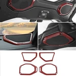 Pillar Post &top Roof Speaker Horn Bezels Cover Trim For Jeep Wrangler Jl Jt 18+. Fixed Price $38.73.