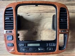 2001-2002 Lexus Lx470 Navigation Radio Center Dash Air Vent Climate Control Oem. Fixed Price $200.00.