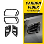 4x Carbon Fiber Abs Dashboard Air Vent Outlet Cover Trim For Honda Accord 18-22. Fixed Price $18.04.