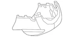 Genuine Volkswagen Lower Column Cover 5nn-858-559-c-82v. Fixed Price $54.62.