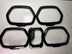 2017 Jeep Renegade Door Panel Speaker Bizel Trim Shifter Cover Set Gloss Black. Fixed Price $89.00.