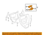 Gm Oem 06-11 Dts,h3 Rear Door Interior Trim-switch Bezel 25940457. Fixed Price $75.39.