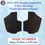 1971-1972 Pontiac Grand Prix 2 Door Hardtop Trunk Side Board Panels #gpx-sdp-080. Fixed Price $254.99.