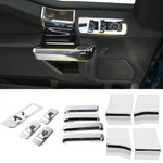 For 15+ Ford F150 Window Lift Switch Panel +door Handle Cover Doors Trims Chrome. Fixed Price $71.52.