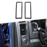 2x Front Right & Left Air Vent Outlet Frame Cover For Dodge Ram 2010-17 Carbon. Fixed Price $26.99.