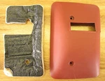 Cadillac Lh Roof Seat Belt Retractor Cover 1974-78 Eldorado 74-76 Coupe Deville. Fixed Price $22.95.