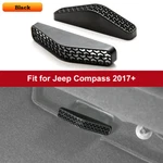 2x Black Under Seat Air Vent Outlet Protective Guard Cover For Jeep Renegade 15+. Fixed Price $14.99.