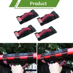 4 Pcs Roll Bar Grab Handle Grip Handles Pink For Jeep Wrangler Cj Yj Tj Jk Jl. Fixed Price $18.67.