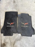 05-13 Chevrolet Corvette C6 Front Left Right Floor Mat Rubber Black Oem. Fixed Price $120.00.