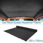 360g Car Suede Fabric Headliner 80" L X 60" W Interior Roof Repair Black. Fixed Price $35.15.