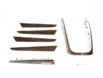 2013-2017 Audi Q5 Front Dash Dashboard Bezel Molding Cover Wood Trim Set 6 Oem. Fixed Price $195.36.