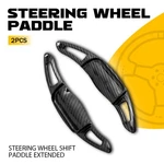 Steering Wheel Paddle Shifter Extension Carbon Fiber For Toyota Rav4 2021-2025. Fixed Price $19.94.