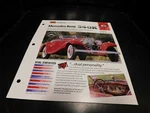 1934-1942 Mercedes Benz 540k Spec Sheet Brochure Photo Poster 35 36 37 38 39 40. Fixed Price $4.98.