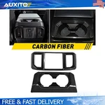 Carbon Fiber Rear Air Vent Outlet Cup Holder Cover Trim Fit For Ford F150 15-20. Fixed Price $43.69.