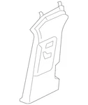 Genuine Audi Upper Center Pillar Trim 4m0-867-244-f-wo1. Fixed Price $151.62.