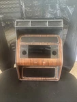 1980-86 Ford F150 F250 Bronco Woodgrain Radio Dash Dashboard Trim Bezel Oem. Fixed Price $100.00.