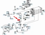 New Mercedes-benz Ml W166 Engine Cooling Return Line A2782001452 Genuine. Fixed Price $57.40.