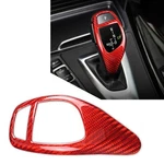 Gear Shift Knob Cover Trim For Bmw 1 2 3 4 5 6 Series X3 X5 X4 Red Carbon Fiber. Fixed Price $23.55.