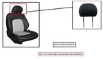 Lh Frt Blk Clo Headrest 864006ma0a Oem 2017 Nissan Rogue Spt 86400-6ma0a. Fixed Price $75.00.
