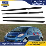4pcs Door Glass Belt Outer Molding Weatherstrip For 06-11 Toyota Yaris Hatchback. Fixed Price $42.10.