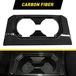 Carbon Fiber Rear Water Cup Holder Cover Bezel For Ford F150 2015-20 Accessories. Fixed Price $26.59.
