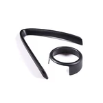 Fits Alfa Romeo Giulia Matte Black Front V Shape Grille Cover + Logo Ring Trim. Fixed Price $47.99.