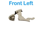 06-15 Mercedes W204 C250 Front Left Driver Side Inner Seat Cover Trim Oem. Fixed Price $24.00.