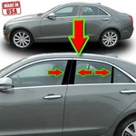 Black Pillar Trim For Cadillac Ats 13-20 6pc Set Door Cover Piano Post. Fixed Price $59.99.