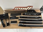 07-15 Genuine Bmw F02 750i Center Console Dash Doors Fine Wood Interior Trim Set. Fixed Price $149.95.