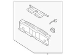Genuine Hyundai Rear Panel Trim 85770-3n000-ry. Fixed Price $74.69.