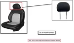 Rh Frt Blk Clo Headrest 864006ma0a Oem 2017 Nissan Rogue Spt 86400-6ma0a. Fixed Price $75.00.