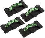 Green Roof Roll Bar Grip Handle Grab Pull Handles For Jeep Wrangler Tj Jk Jl Jt. Fixed Price $15.99.