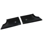 Rear Package Tray Corners Window Trim Black 1968-72 Chevrolet Chevelle 2pc. Fixed Price $34.00.